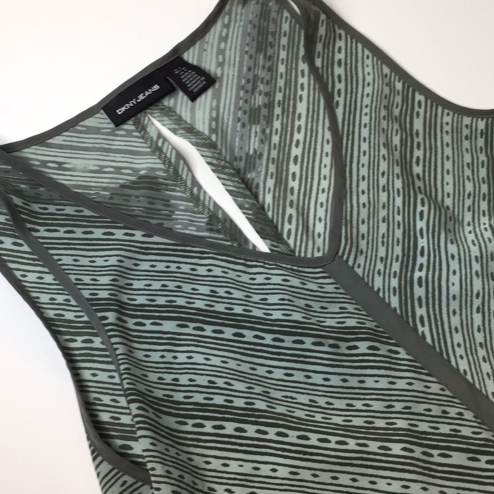 Mint Grey sleeveless Tunic